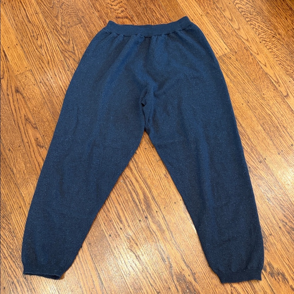 Babaà Trousers no25 Navy - one size 100% merino wool pants